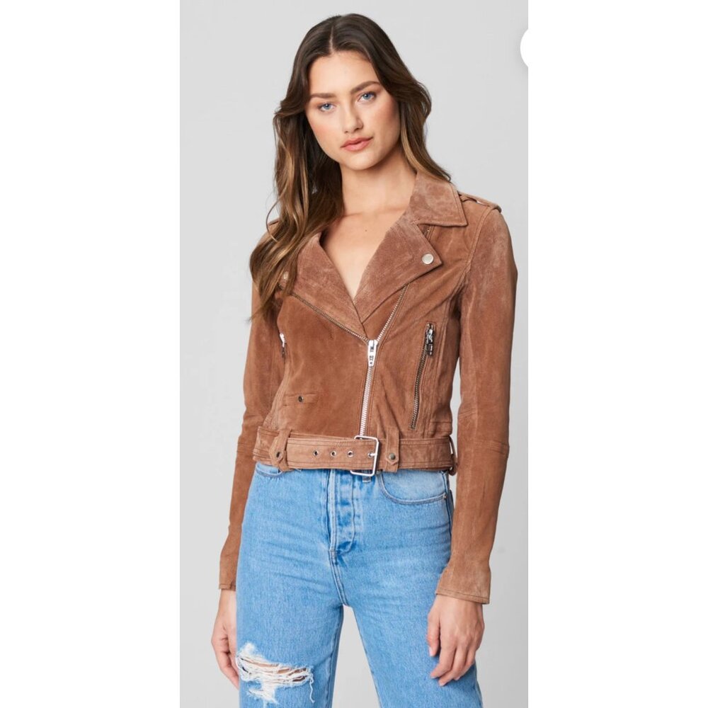 Blank NYC Brown Leather Jacket